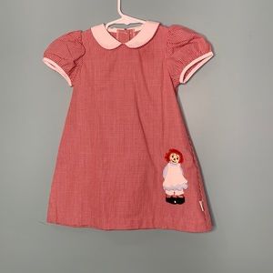 Raggedy Ann dress 4T